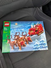 LEGO 40499 Santa's Sleigh Building Kit with Box and Instructions