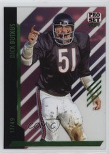 2024 Leaf Pro Set Pure Green Spectrum 17/49 Dick Butkus #33 HOF 0b2