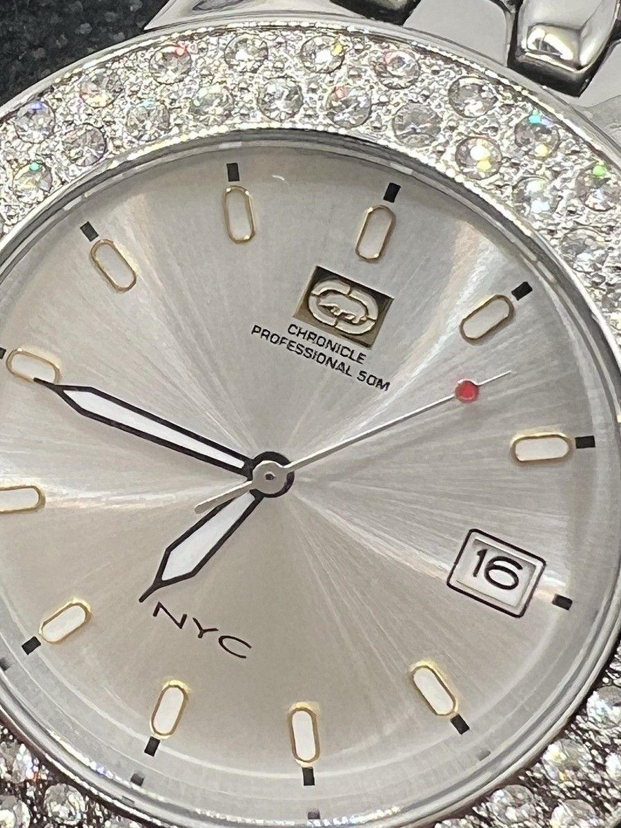 Marc Ecko Chronicles Non-Stop E95004G1 Professional 50M Watch