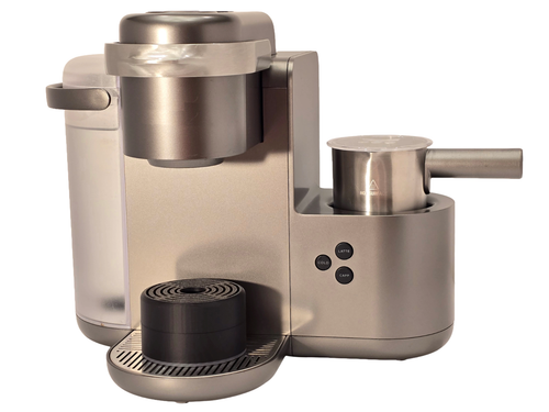 Accessorio Supporto Tazza Regolabile Antispruzzo per Caffettiere Keurig Nero/Grigio - Foto 2 di 12
