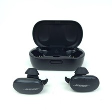Bose QuietComfort Black Earbuds w/ Charging Case 429708 PARTS OR REPAIR 