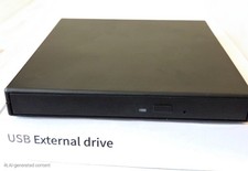Ultra Thin External Optical Drive Enclosure w...
