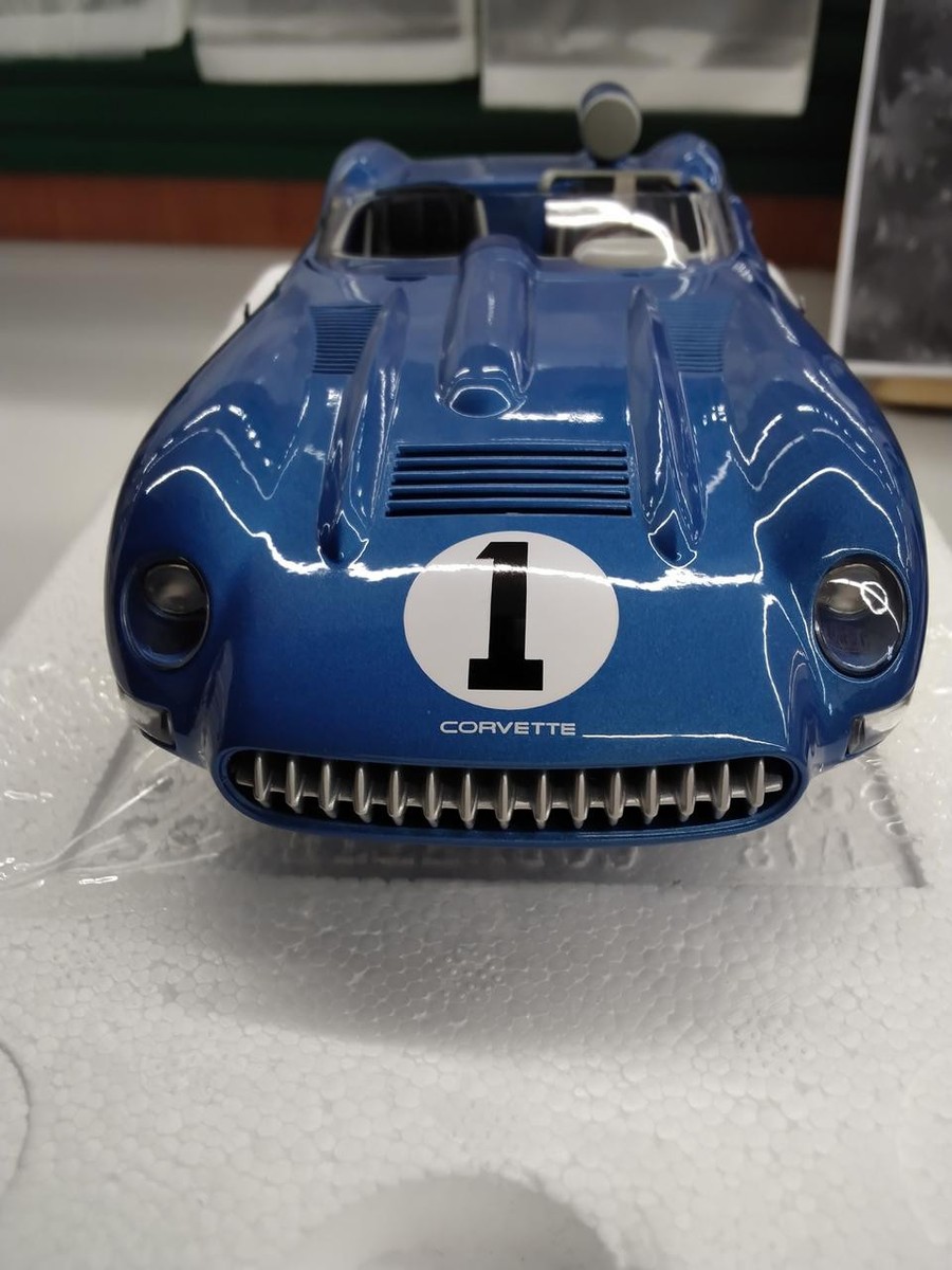 オートアート ミレニアム　1957 CORVETTE SS 1/18 1/18 AUTOart 1957 Chevrolet Chevy Corvette SS (Blue) Diecast