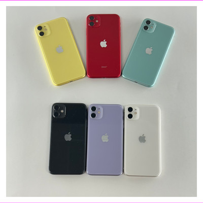 Apple iPhone 11 Unlocked - Yellow/Black, 64GB/128GB, Free Shipping