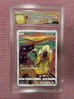 2018 Pokemon Black Stamp Promo Psyduck Munch The Scream HGA 8.5