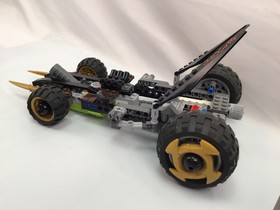 LEGO Ninjago 9444 Cole's Tread Assault  njo039 Cole ZX 2012 Retired *INCOMPLETE*