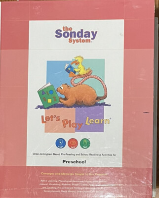 Winsor Sonday System Level LPL Let's Play Learn Instructor Kit partial