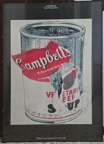 Original Werbeplakat - Andy Warhol - 1990 - 70x100M cm