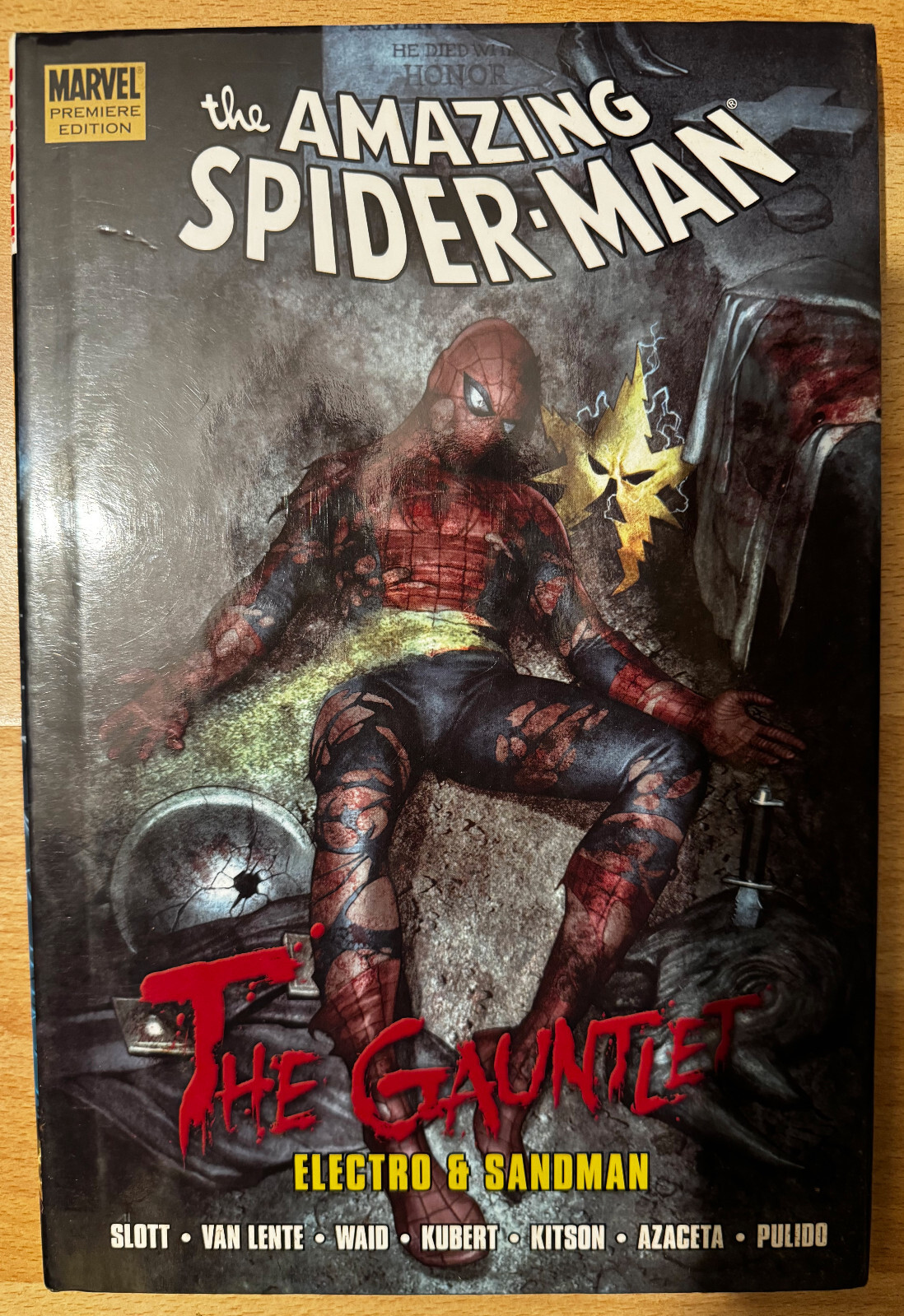 Amazing Spider-man Gauntlet Electro & Sandman Hardback Hardcover Graphic Novel