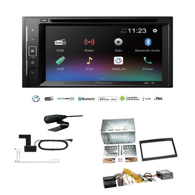 Pioneer Autoradio Bluetooth DAB für Citroen C3 2002-2009 schwarz mit Canbus