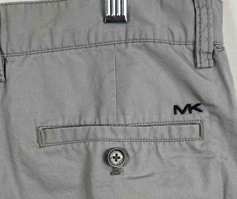 Pantalones Cortos Chinos Michael Kors Gris Talla 36 Excelente Estado Envío Gratis Foto 4 de 4