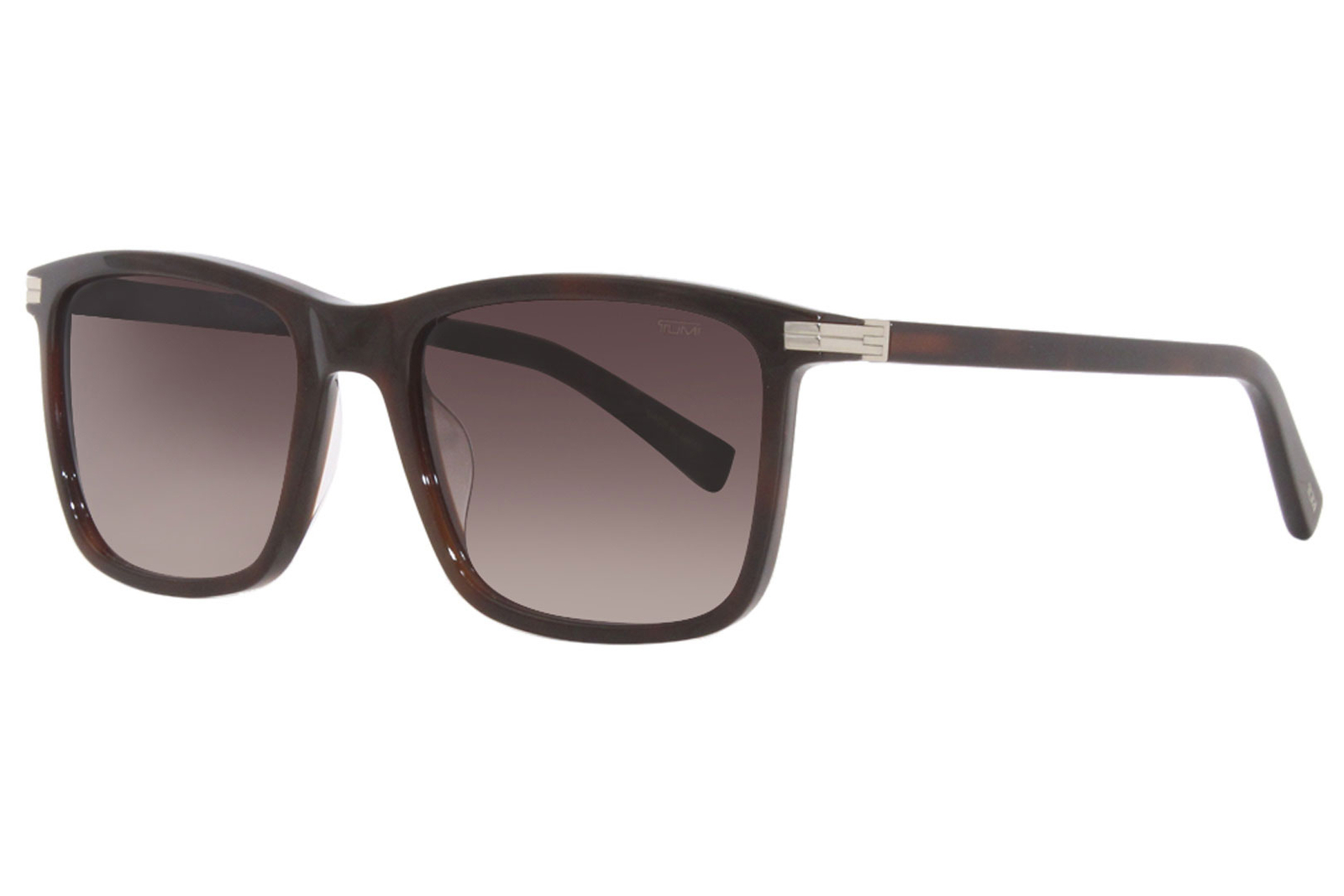 Солнцезащитные очки Tumi STU006 0722 Мужские Havana/Коричневые с градиентными линзами CR39 квадратной формы