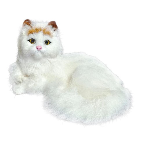 Cat Plush Toys for Kids Cat Stuffed Animal Simulation Toy Adorable Cat Toy Decor