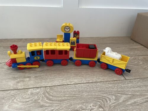 LEGO DUPLO Vintage Train Set 2701 Figures And Parts InComplete