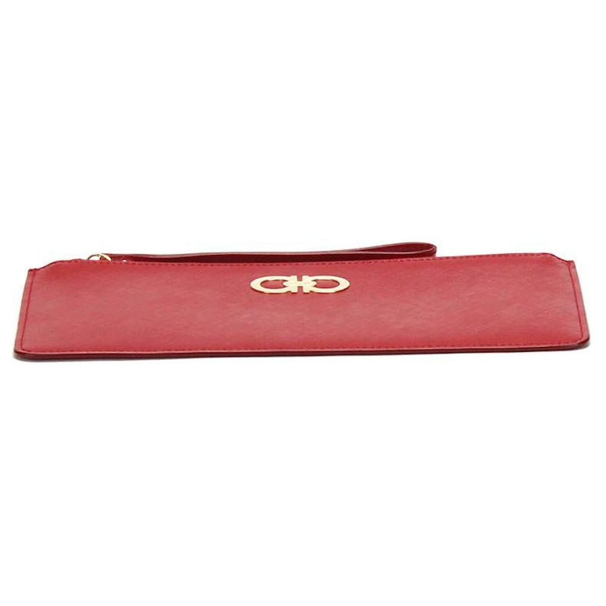 Salvatore Ferragamo ヴァラ リザード6.5C約24.5cm Gancini
