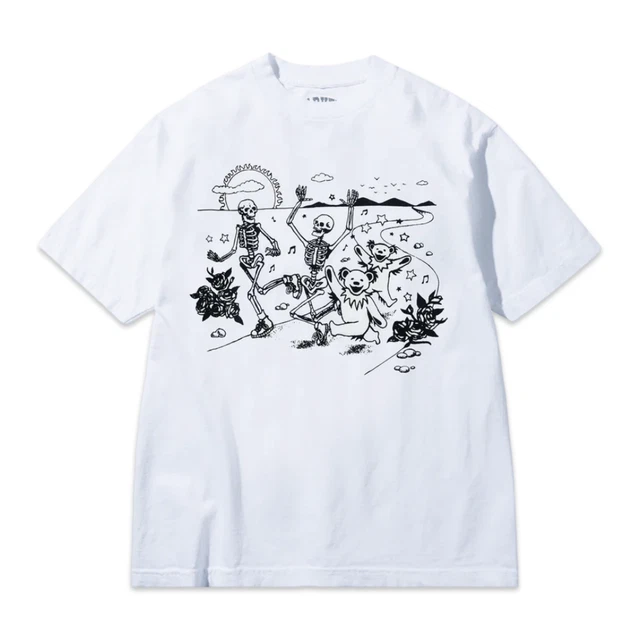 Market Studios Grateful Dead UV Sunlight White Tee