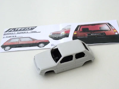 ALEZAN MODELS . 1/43 . RENAULT SUPER 5 . 3 PORTES 1985 . - Photo 1/3