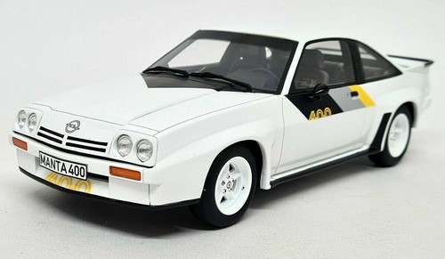 Otto 1/18 - Opel Manta B 400 White 1982 Resin Scale Model Car - Picture 10 of 14