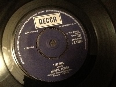 MORRIS ALBERT . FEELINGS  / COME TO MY LIFE ( VEN A MI VIDA ) 1974