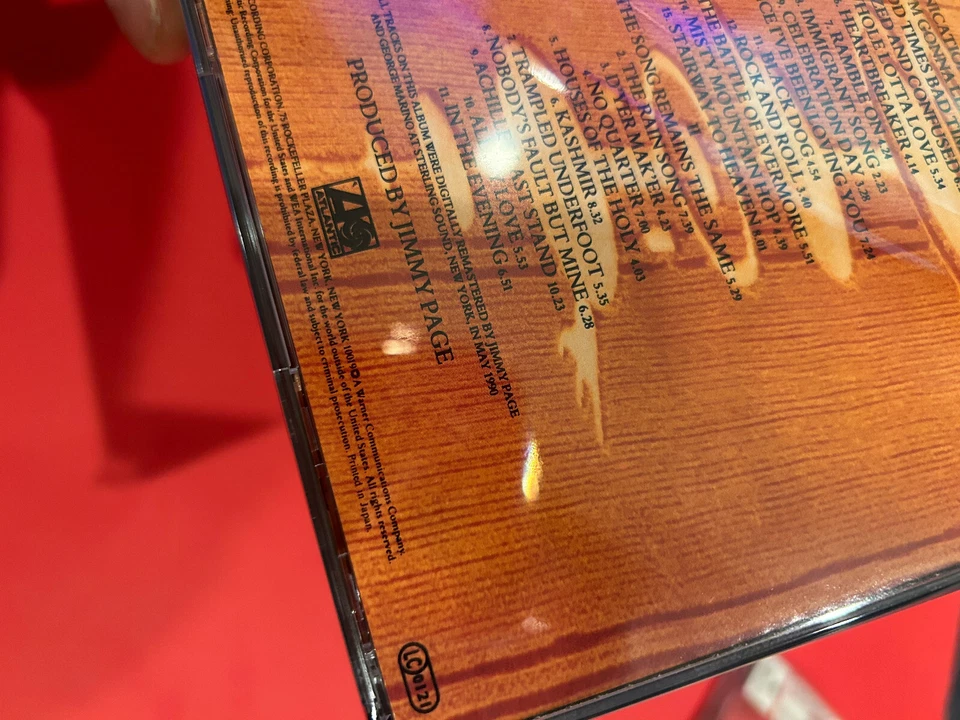 Led Zeppelin "REMASTERS" CD - JAPAN EDITION Pressing 2-DISC BOX SET - Image 4 of 4