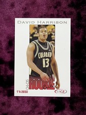 David Harrison 2004 Sage Autographed RC #1/2650 MINT Colorado Rookie Jersey SP💙