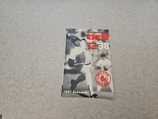 ES23 Boston Red Sox 1987 MLB Baseball Pocket Schedule - WSBK/Kendall Motor Oil
