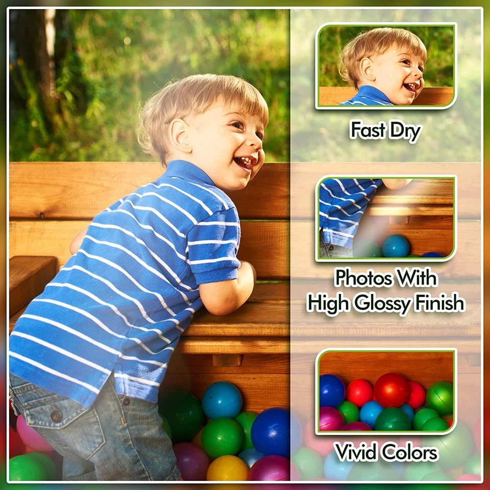 Koala Double Sided Glossy Photo Paper 8.5x11 32lb 300 Sheets Inkjet Printer 120g - Image 4 of 4