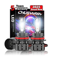 For Chevrolet Caprice 1991-1996 6000K 2X Front LED Headlight Bulbs High-Low Beam