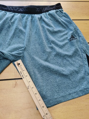 Adidas Aeroready Training Shorts Men's Large Blue Gym - Picture 7 of 12