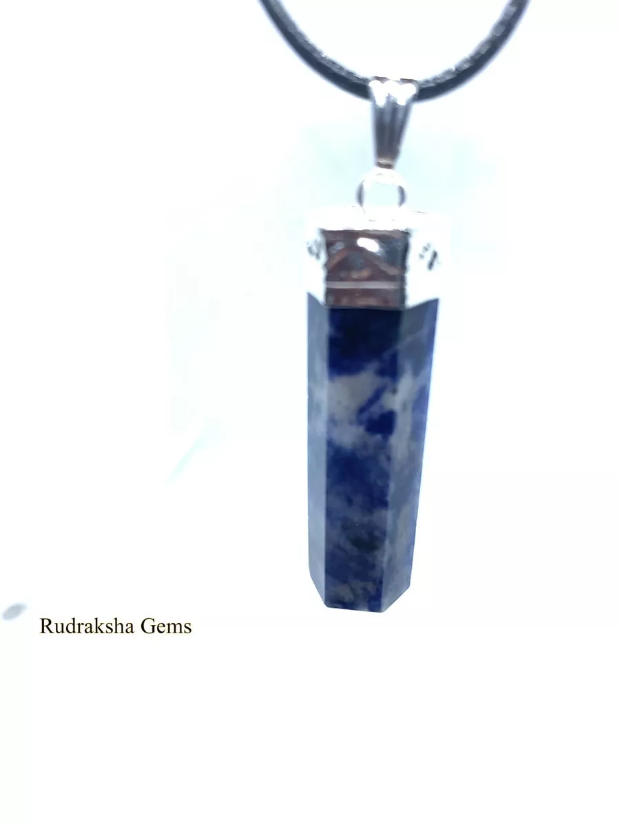 Sodalite shop crystal necklace
