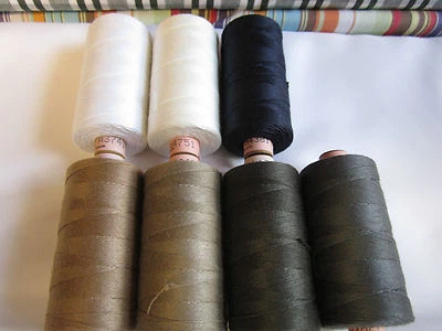 0,02 € / 1m) 300 m Marken Nähgarn von Amann / Saba Stärke 30 Farbenauswahl