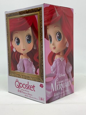 Little Mermaid Ariel Princess Dress Q Posket Figure Version B Banpresto |  eBay