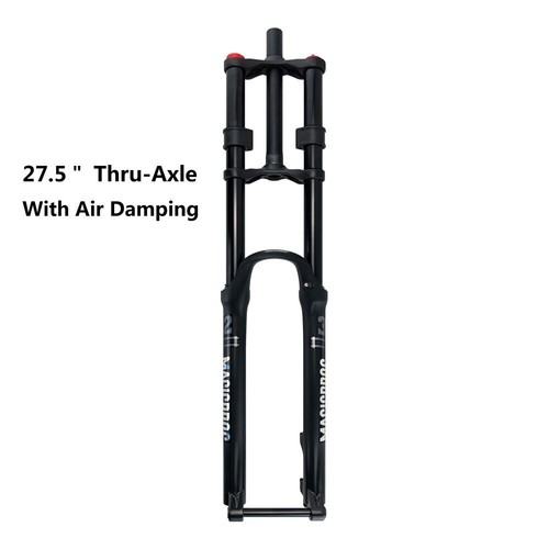 Mountain Bike Double Crown Dual Shoulder Air Suspension Fork 26/27.5/29Inch - Picture 16 of 32