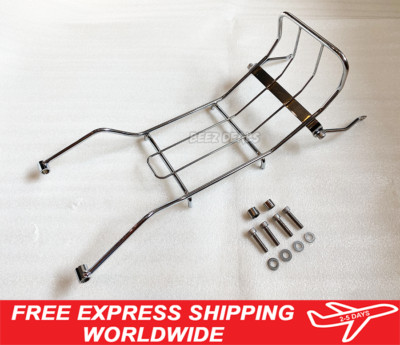 Center Rack Chrome Carrier Luggage JA48 JA58 JA71 Honda Super Cub