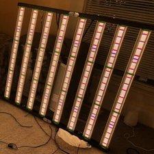 1000W Spider FD9600 Grow Light 6x6ft Bar Full Spectrum Dimmable Samsung LED Lamp