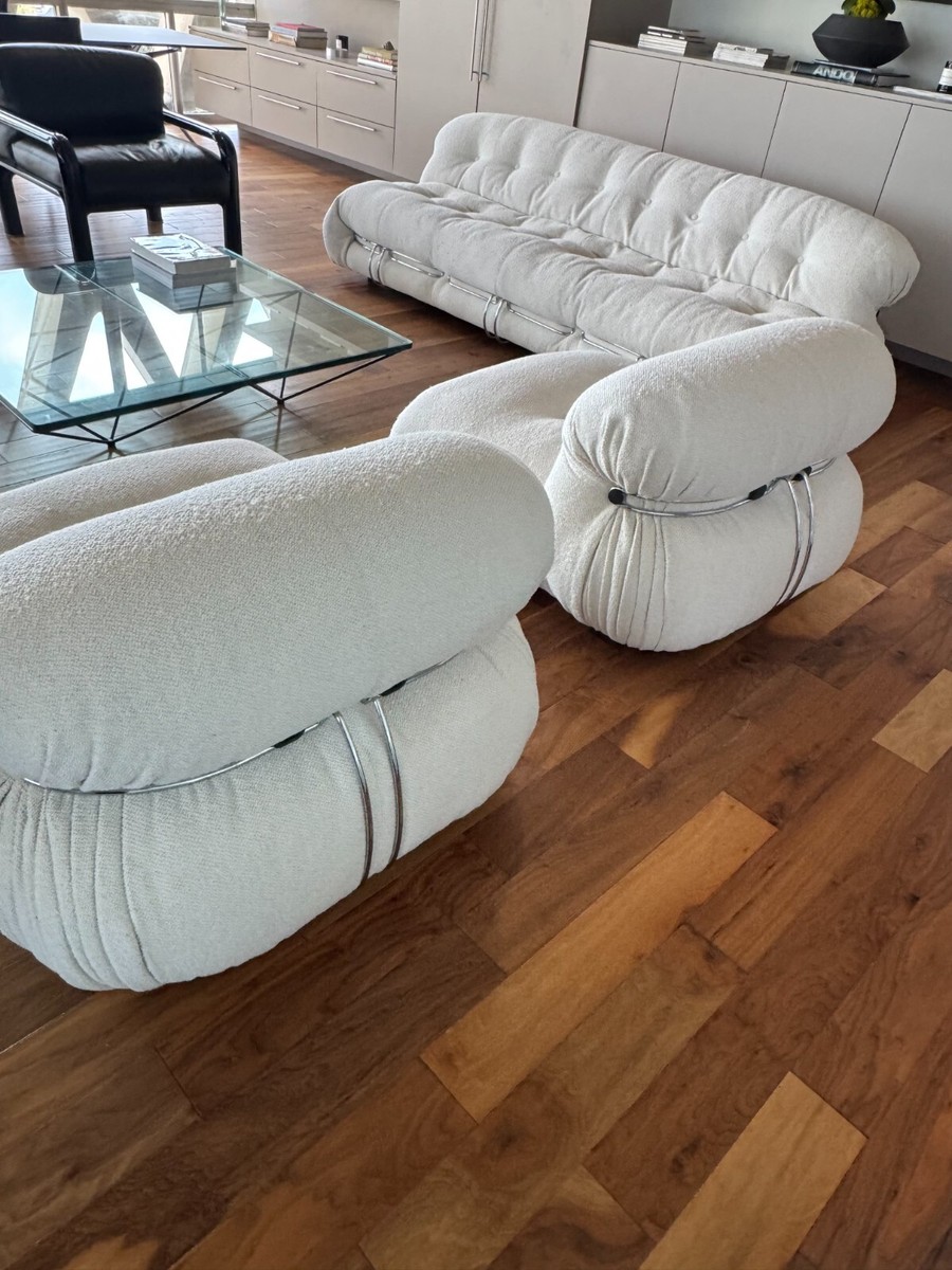 Afra And Tobia Scarpa Soriana Sofa Set by Cassina | eBay
