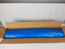 LDPE Blue Tint Plastic Sheet Roll - 1680x1680mm - Qty 250 Sheets - Unused