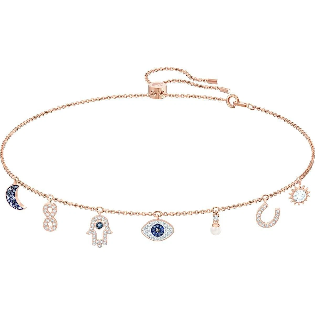 Swarovski gold charms online