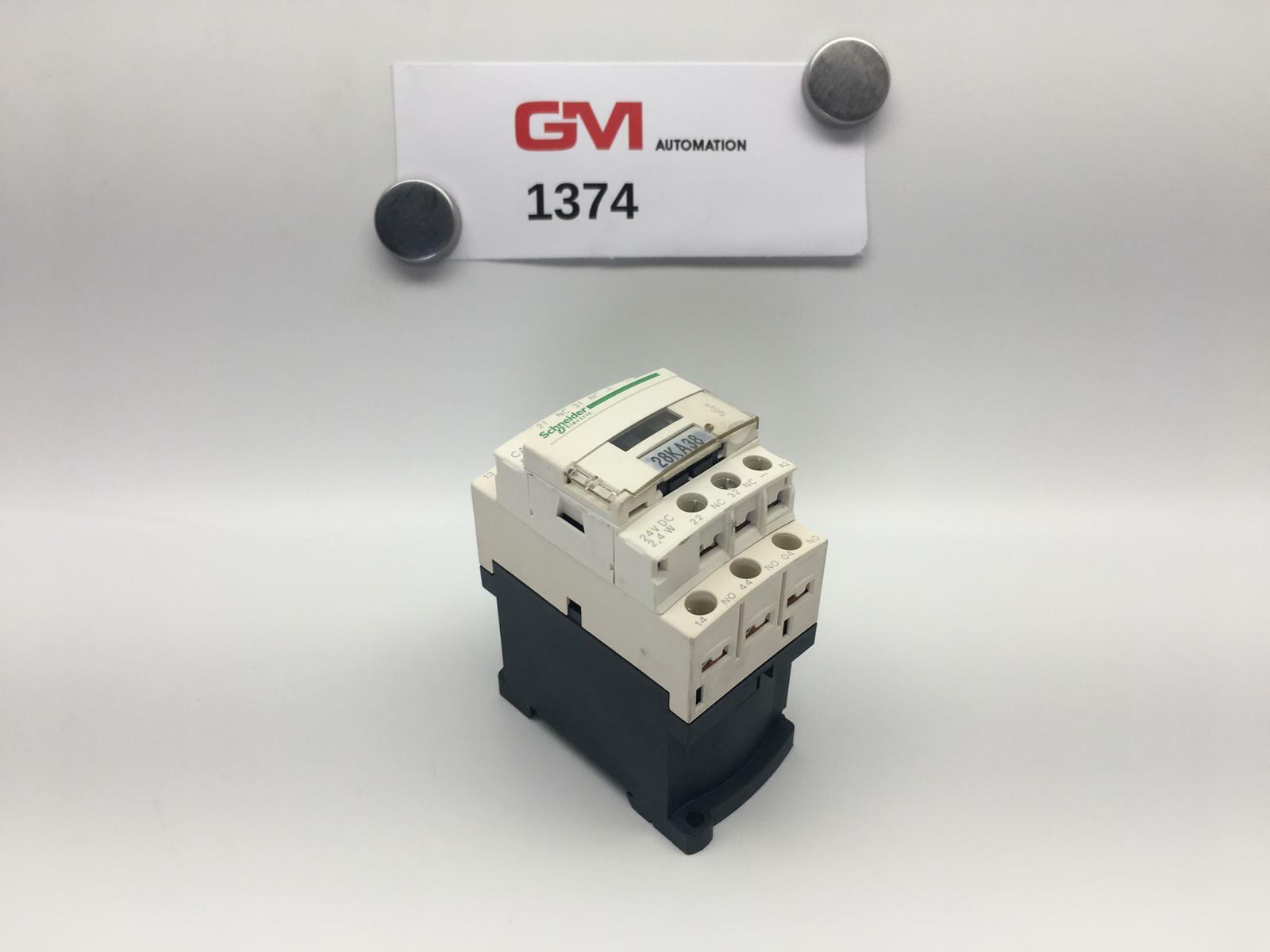 Schneider Electric Auxiliary contactor CAD32 BL 24V DC 2.4W + LAD4TBDL 24V
