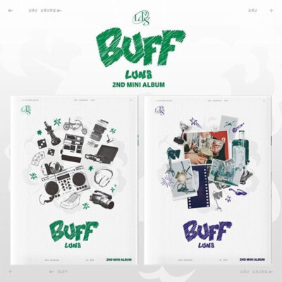 LUN8 [BUFF] 2nd Mini Album 2 Ver SET/2CD+2 Photo Book+2Poster+2 Card+2 Unit Card