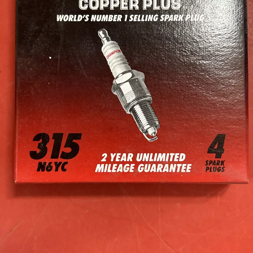 Juego de 4 bujías CHAMPION COBRE PLUS N6YC 315 Foto 2 de 4