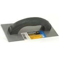NEW M-D 49108 HEAVY DUTY V-NOTCH 3/16 X 5/32 CONCRETE   TROWEL 2668333