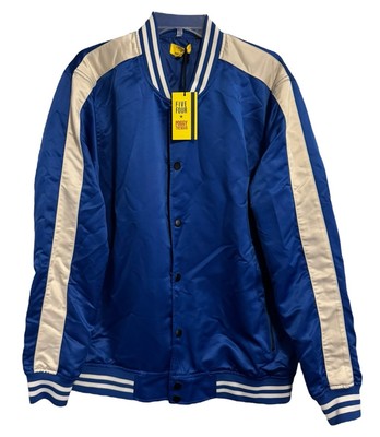 Five Four Poggy The Man LEGION  Satin Polyester Bomber Jacket Varsity Sz XL
