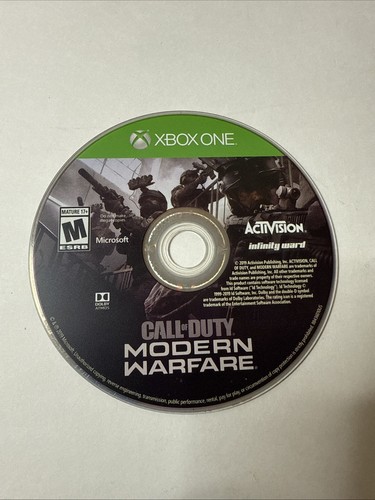Jeu Call Of Duty: Modern Warfare Pour Xbox One - Très Bon état - Version Française