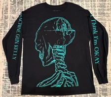 ~Machine Gun Kelly~MGK~Hotel Diablo~I Think I’m Okay~Long Sleeve T-Shirt~Mens L