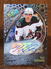 2022-23 Skybox Metal Universe - Nick Schmaltz #56 Silver Fx Autographs (AU)