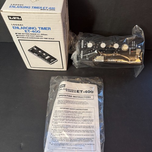 LPL Enlarging Timer ET-400 (L55551) - NIB - Made in Japan