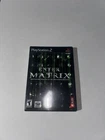 Enter the Matrix PS2 PlayStation 2 Complete CIB Black Label Tested & Working