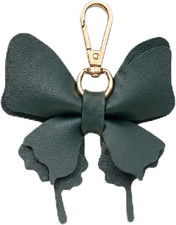 Leather Butterfly Bag Charm, Cute Butterfly Keychain Accessories for Women, Leat