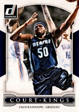 2014-15 Donruss #4 Zach Randolph Court Kings Memphis Grizzlies